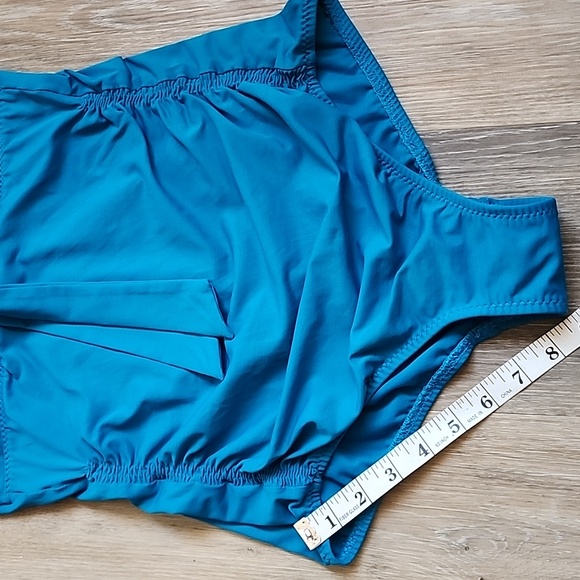 MALIA MILLS BLUE One Piece Swimsuit with Halter Neck and Bow - Picture 15 of 16